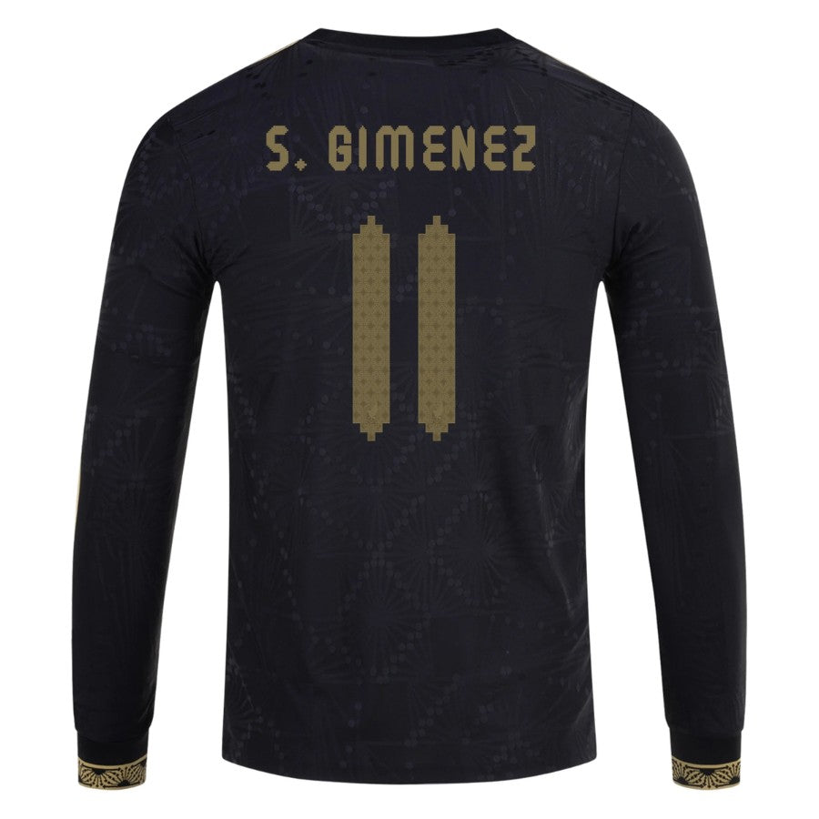 Mexico Santiago Giménez 2025 Special Edition Long Sleeve Authentic Player Third Jersey by ad - image 2