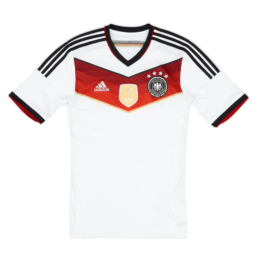 Germany Retro Home 2014 Fan Jersey Winner World Cup 2014
