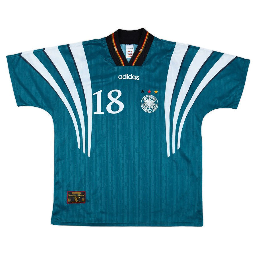 Germany Jurgen Klinsmann Retro Away 1996/97 Fan Jersey