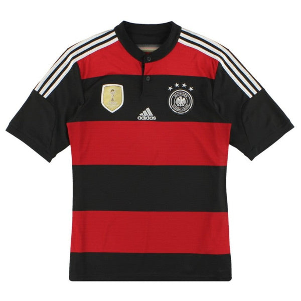 Germany Retro Away 2014 Fan Jersey Patch Winner World Cup 2014