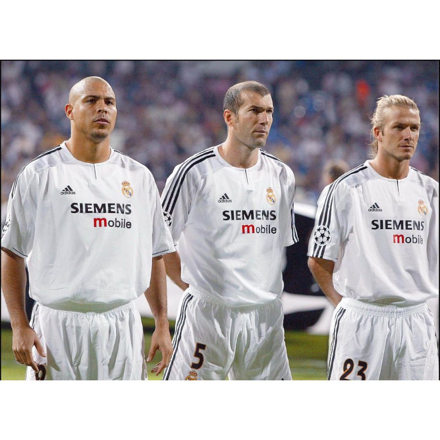 Zidane #5 Real Madrid Home Retro Jersey 2003/04 - image 3