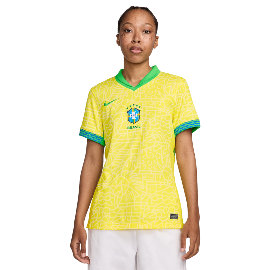 Brazil Home Fan Jersey Women's 2024/25 - image 4