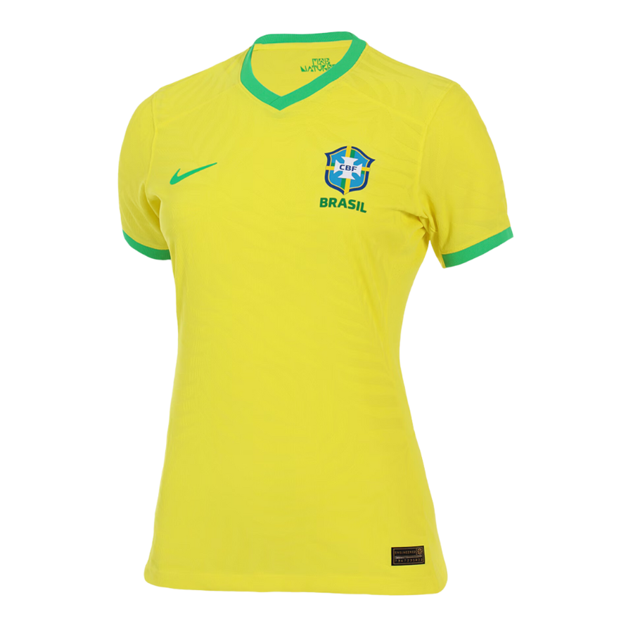 Brazil Home Fan Jersey Women's 2023 - image 1