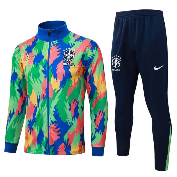 Conjunto Agasalho Treino Brazil 25/26 - Verde Brasil