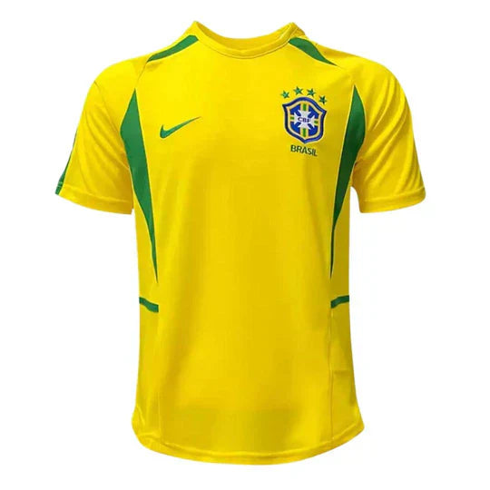 Brazil Home - Retrô 2002 Jersey - image 2