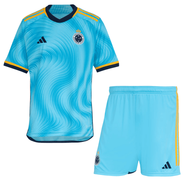 Kids KIT Cruzeiro Third Jersey 2023/24