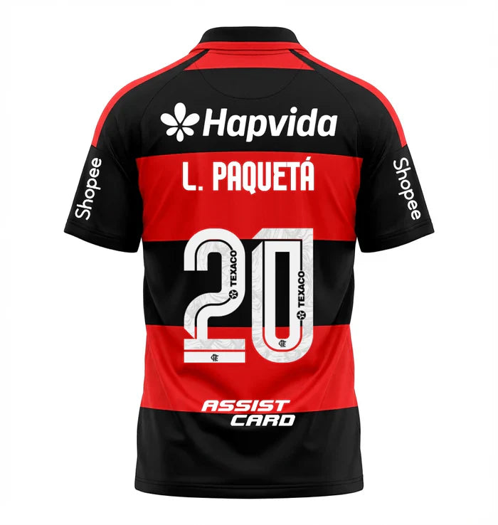 Camisa Flamengo I 26/27 Jersey #PAQUETA - All Sponsors - Fan Version - image 2