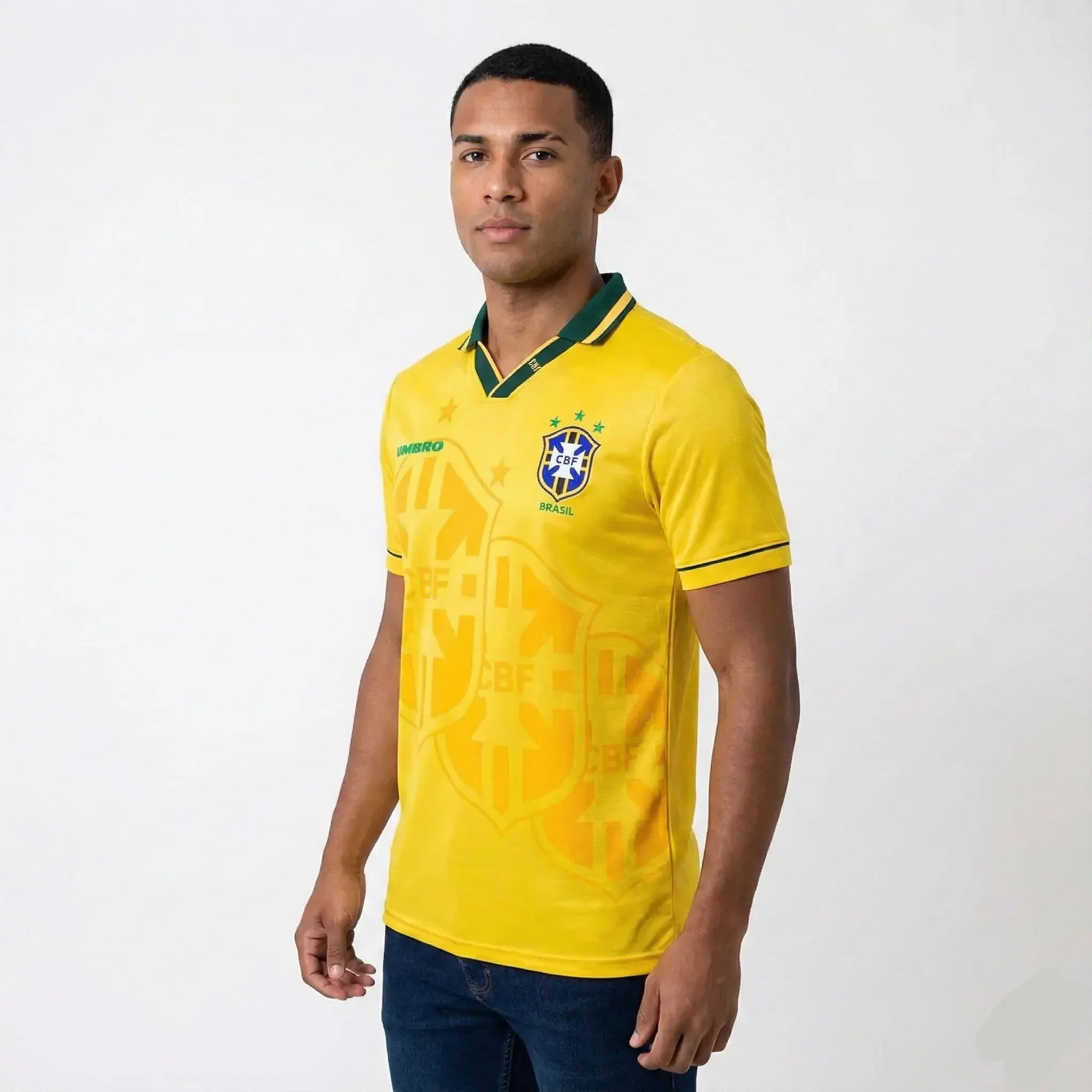Brazil 1994 I Home Jersey - Retro Version - image 1