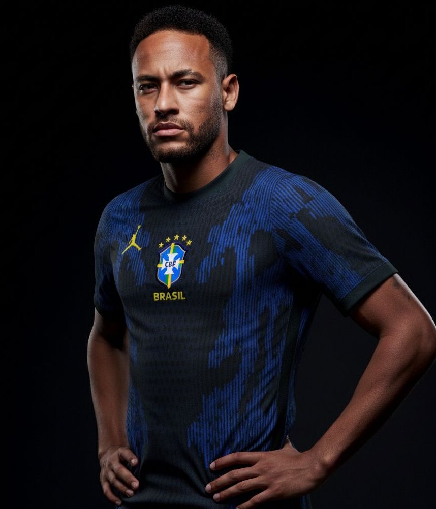 Brazil Away Blue 2026 - Brasil Jordan Player