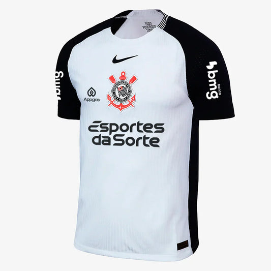 Camisa Corinthians 2025/26 I Jogador Com Patrocínios