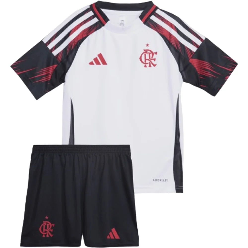 Kids Kit Flamengo Away Fan Jersey 2025/26 - image 1