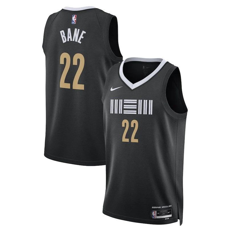 Desmond Bane Memphis Grizzlies Unisex 23/24 NBA Jersey - Black - City Edition - image 1