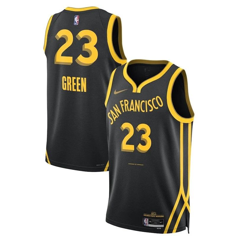 Draymond Green Golden State Warriors Unisex 23/24 NBA Jersey - Black - City Edition - image 1