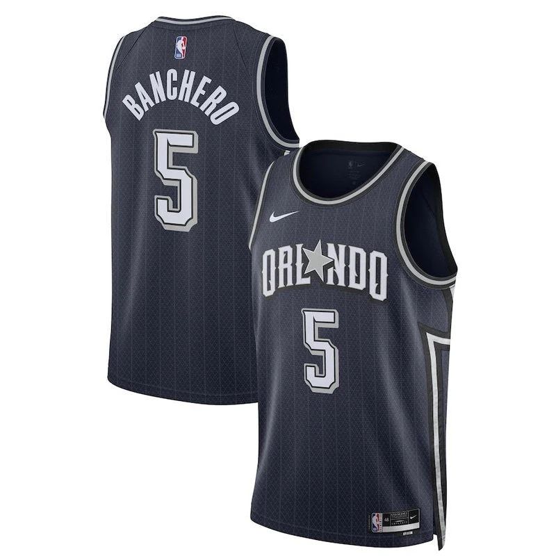 Paolo Banchero Orlando Magic Unisex 23/24 NBA Jersey - Navy - City Edition - image 1