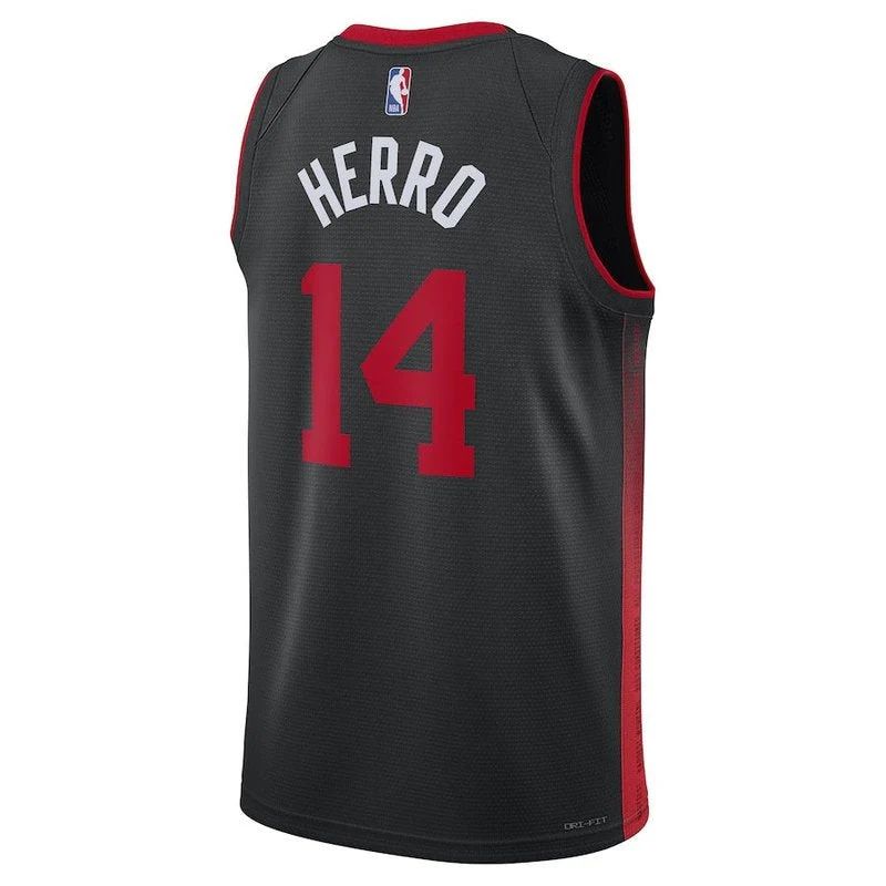 Tyler Herro Miami Heat Unisex 23/24 NBA Jersey - Black - City Edition - image 3