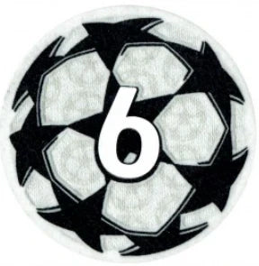 6× Champions League Titles Patch