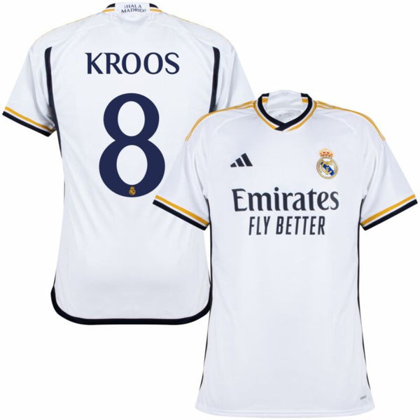 Real Madrid Toni Kross 8 Home Fan Jersey 2023/24