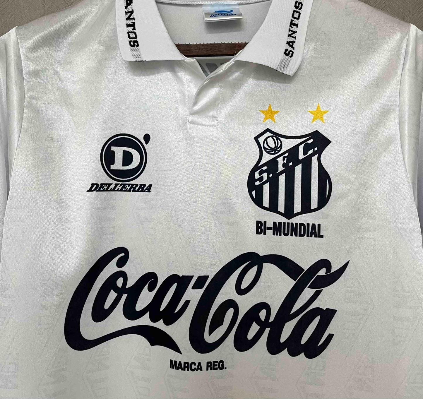 Santos Home Jersey 1993 - image 2