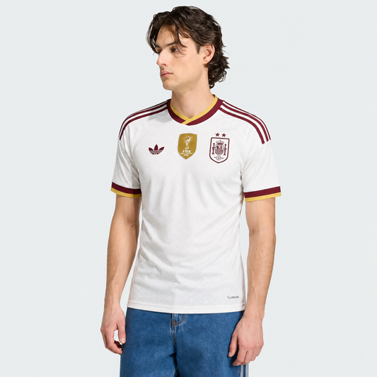 Spain 2026 Away World Cup Patch Champion - Fan Version