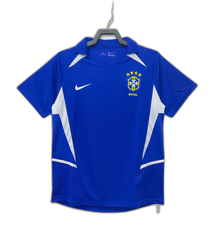 Brazil 2002 II Away Jersey - Retro Version - image 3