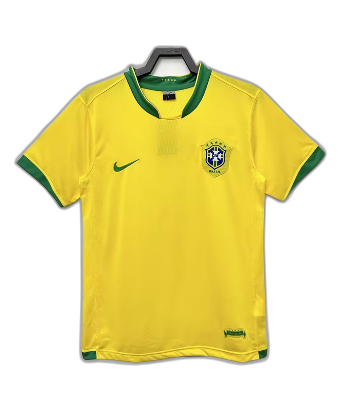 Brazil 2006 I Home Jersey - Retro Version - image 2
