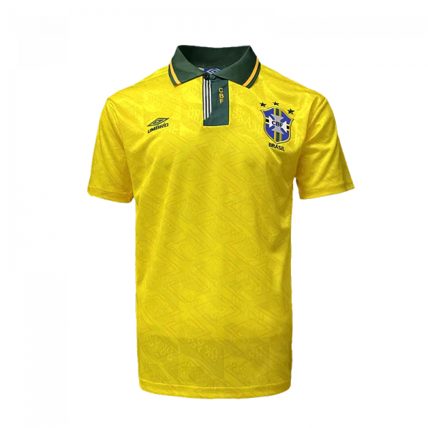 Brazil 91/93 I Home Jersey - Retro Version - image 2