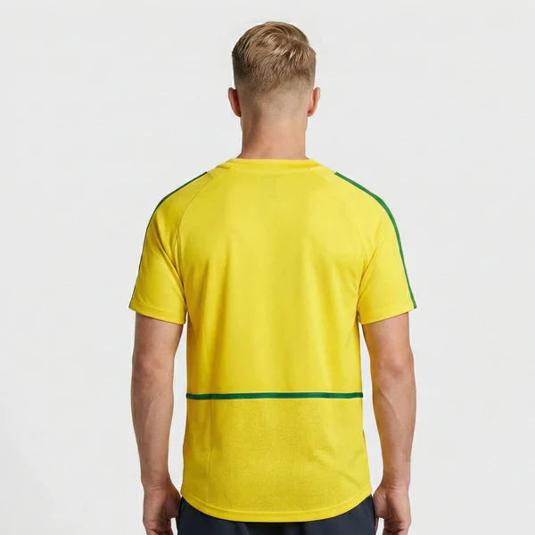 Brazil 2002 I Home Jersey - Retro Version - image 2