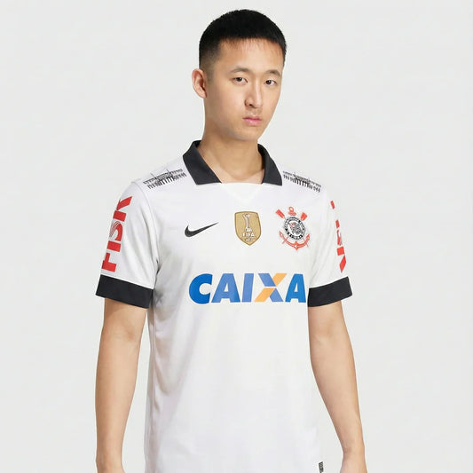 Camisa Retrô Corinthians I 2013 +  Free