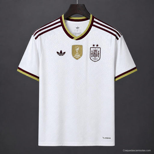 Spain 2026 Away World Cup Patch Champion - Fan Version