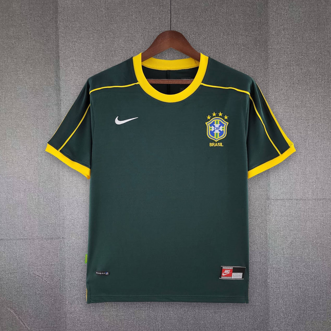 Retro 1998 Brazil Goalkeeper - image 9