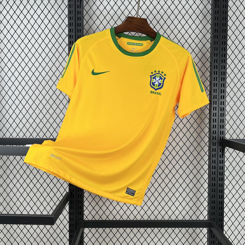 Brazil 2010 Home Retro Jersey - image 3