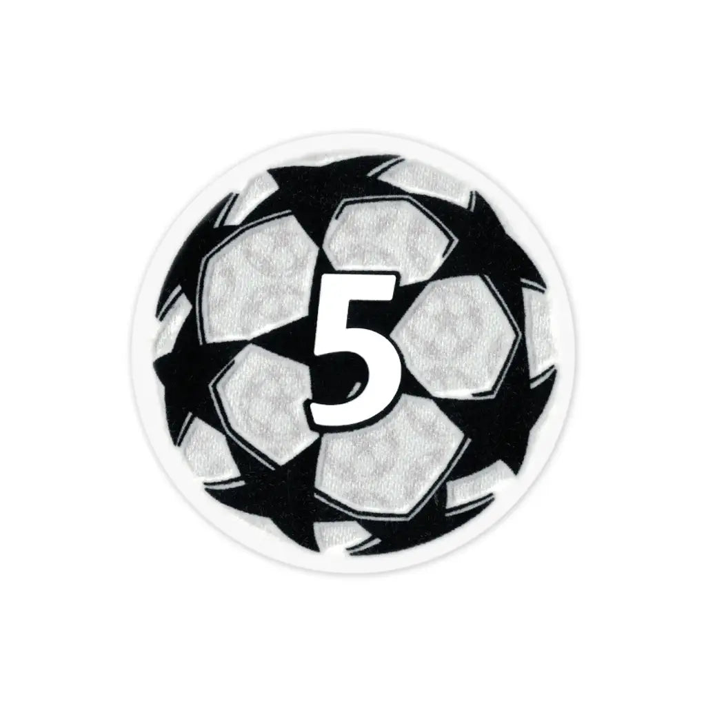 5× Champions League Titles Patch